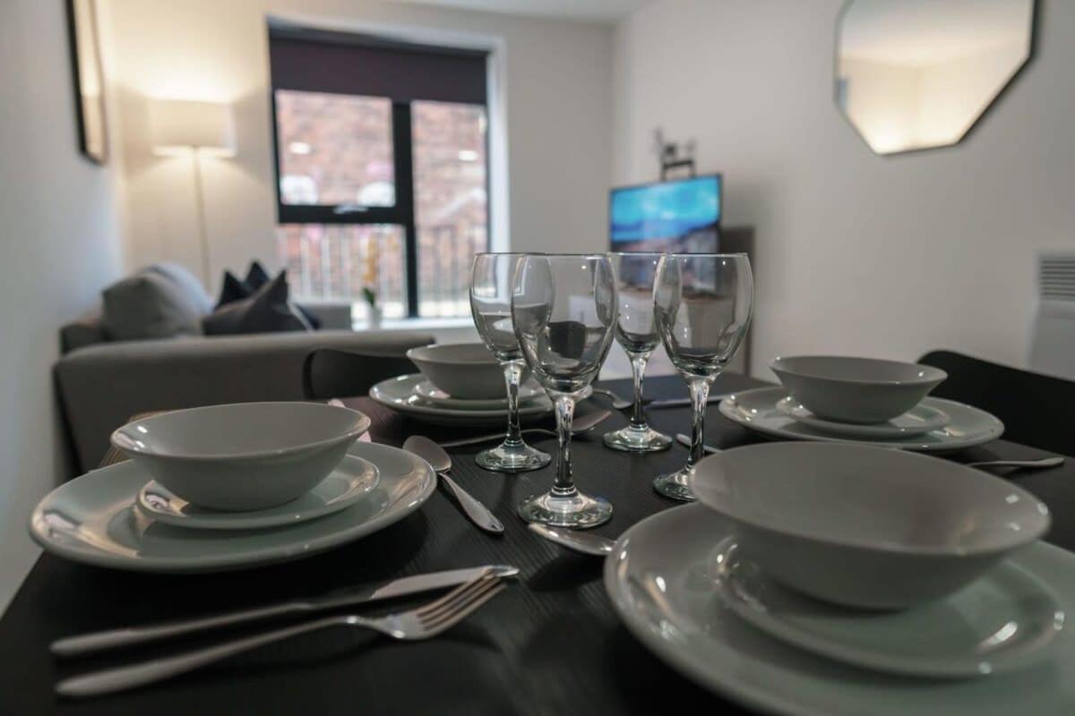 Contemporary 1 Bed Apartment In Liverpool Centre Esterno foto